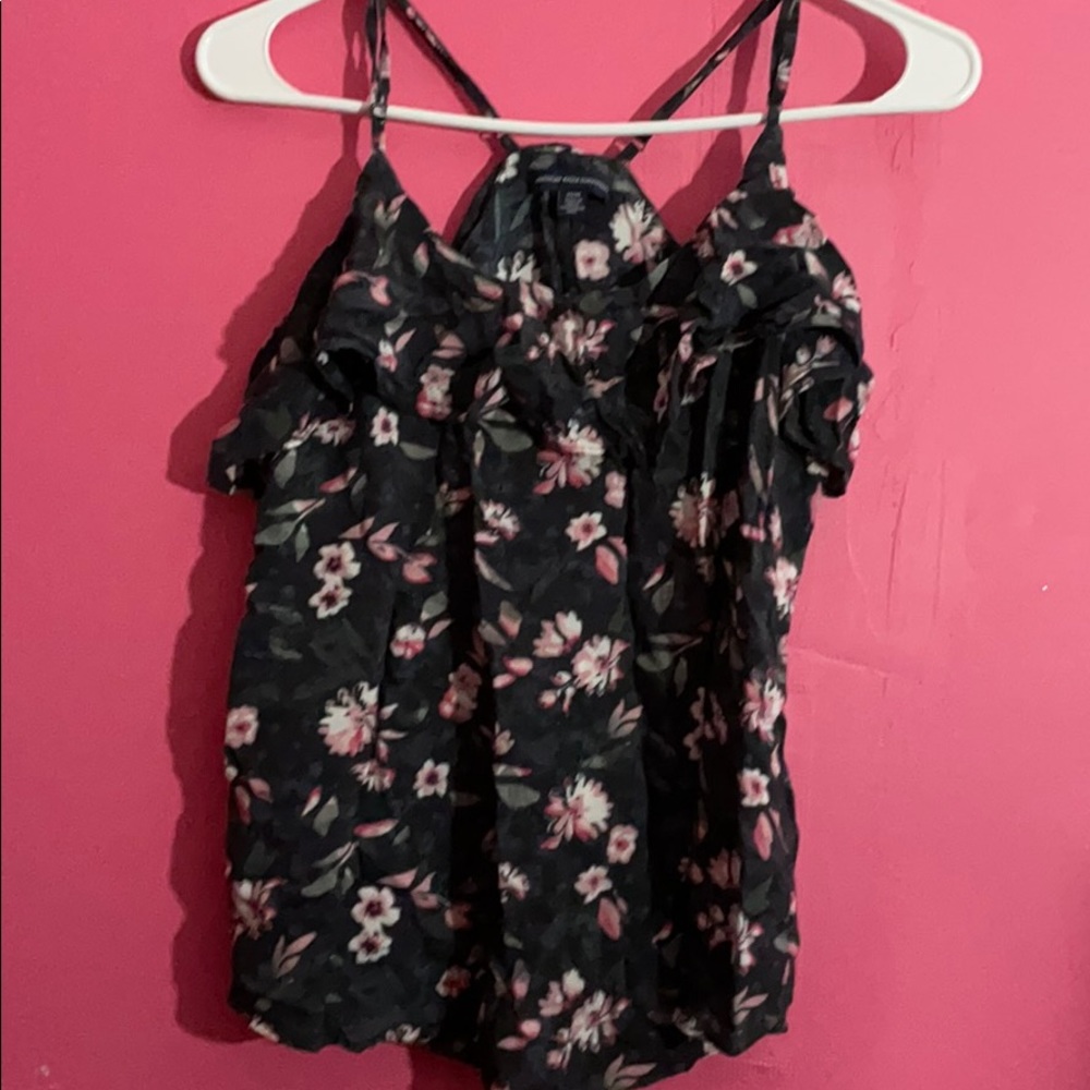 American Eagle floral tank top